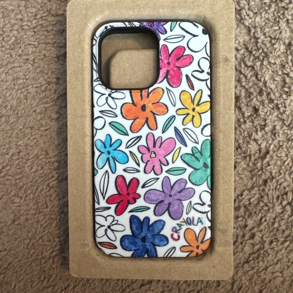 Casely x Crayola iPhone 15 Pro Max MagSafe Case – Floral – Like New w/ Box